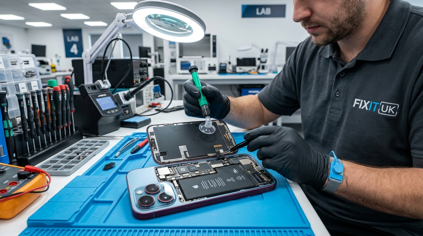 Smartphone screen replacement at UBreakWeFix