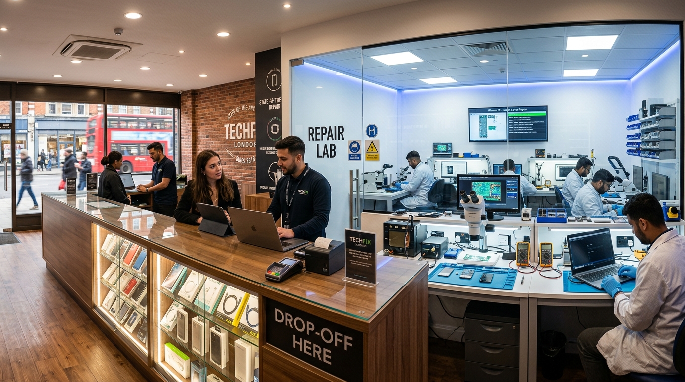UBreakWeFix modern repair workshop